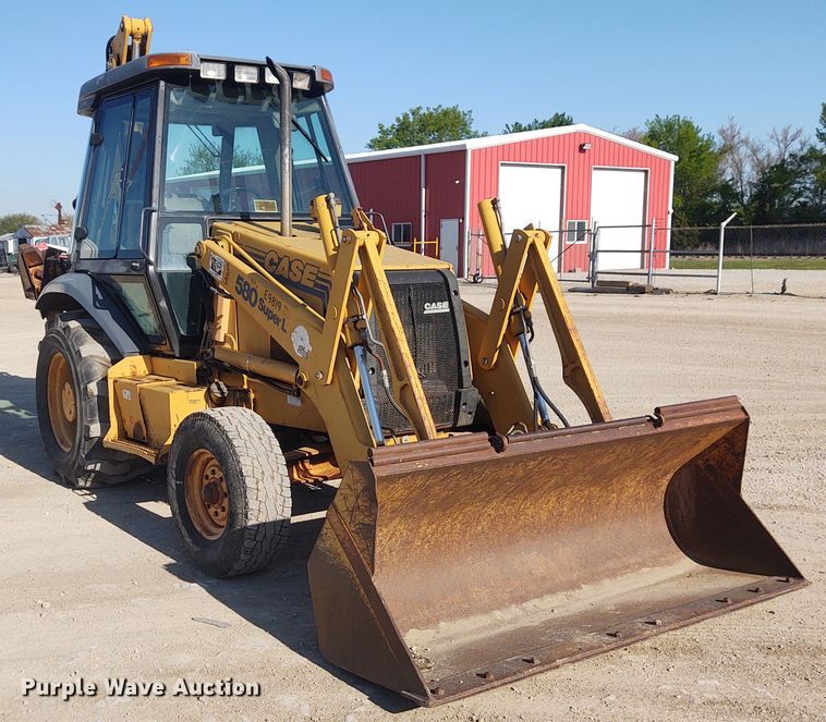 image for item DM0997 1998 Case 580 Super L  backhoe