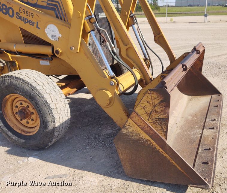 image for item DM0997 1998 Case 580 Super L  backhoe