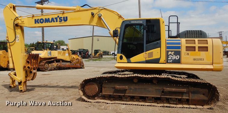 image for item DM4281 2013 Komatsu PC290LC-10  excavator