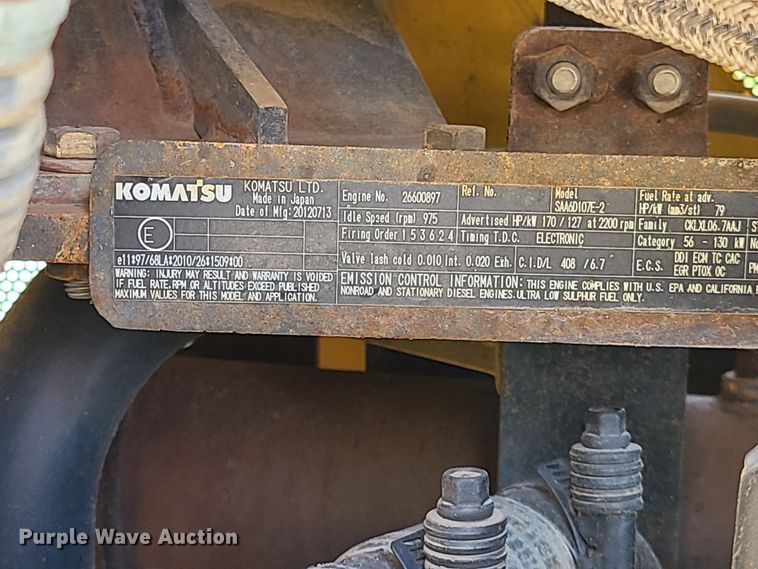 image for item DN5528 2013 Komatsu D61PX-23  dozer