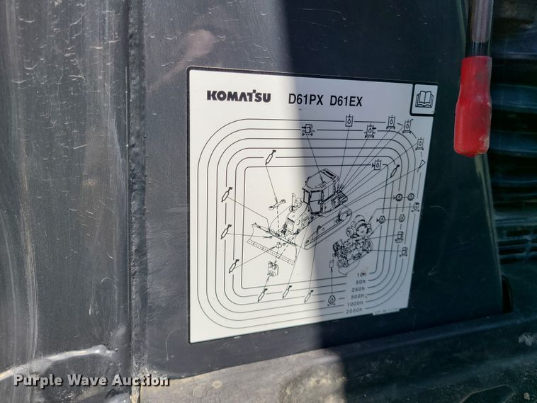 image for item DN5528 2013 Komatsu D61PX-23  dozer