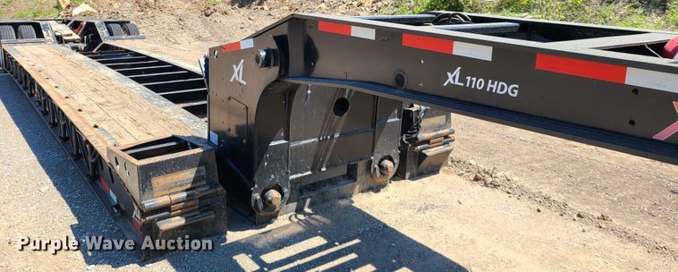image for item DN5530 2016 XL Specialized XL110HDG  lowboy equipment trailer