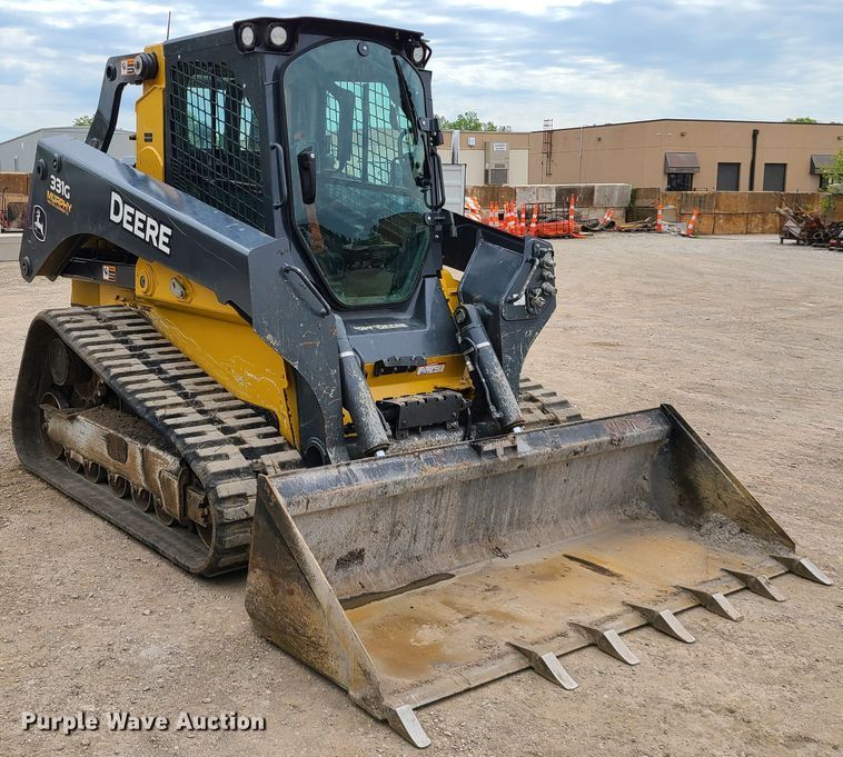 image for item DN5548 John Deere 331G  tracked skid steer loader