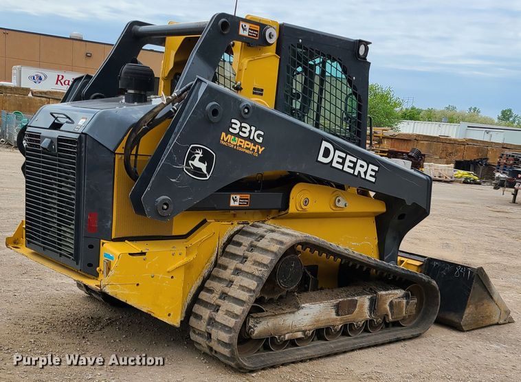 image for item DN5548 John Deere 331G  tracked skid steer loader