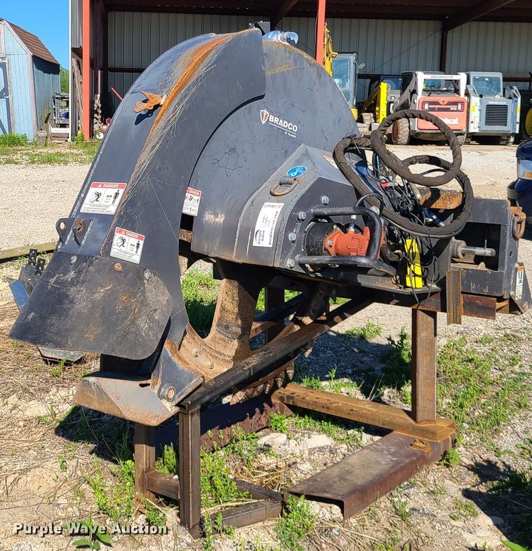 image for item DN5622 2014 Bradco X skid steer rock saw