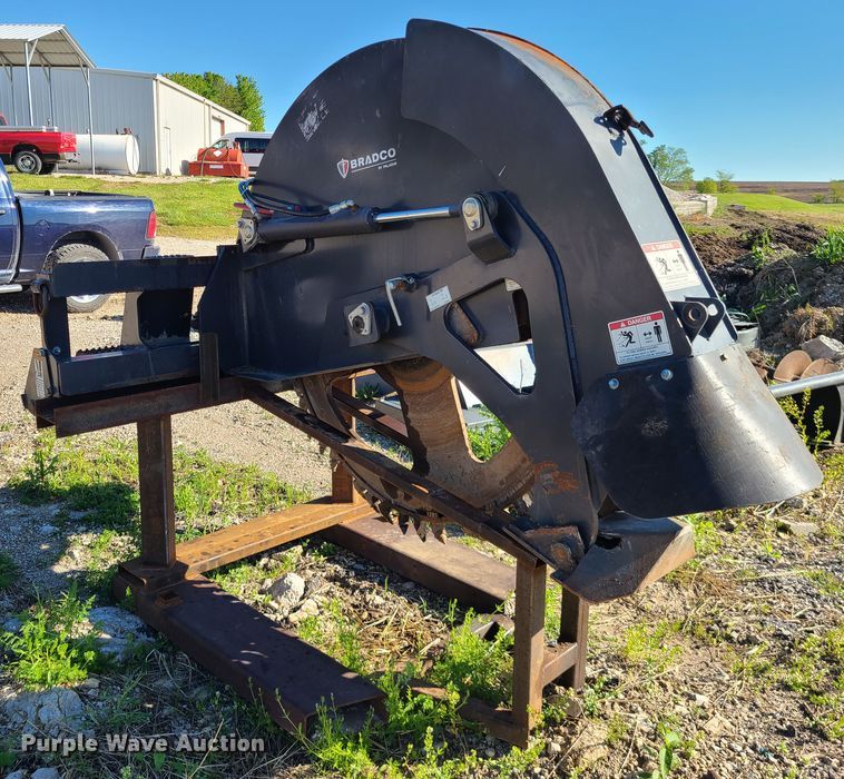 image for item DN5622 2014 Bradco X skid steer rock saw