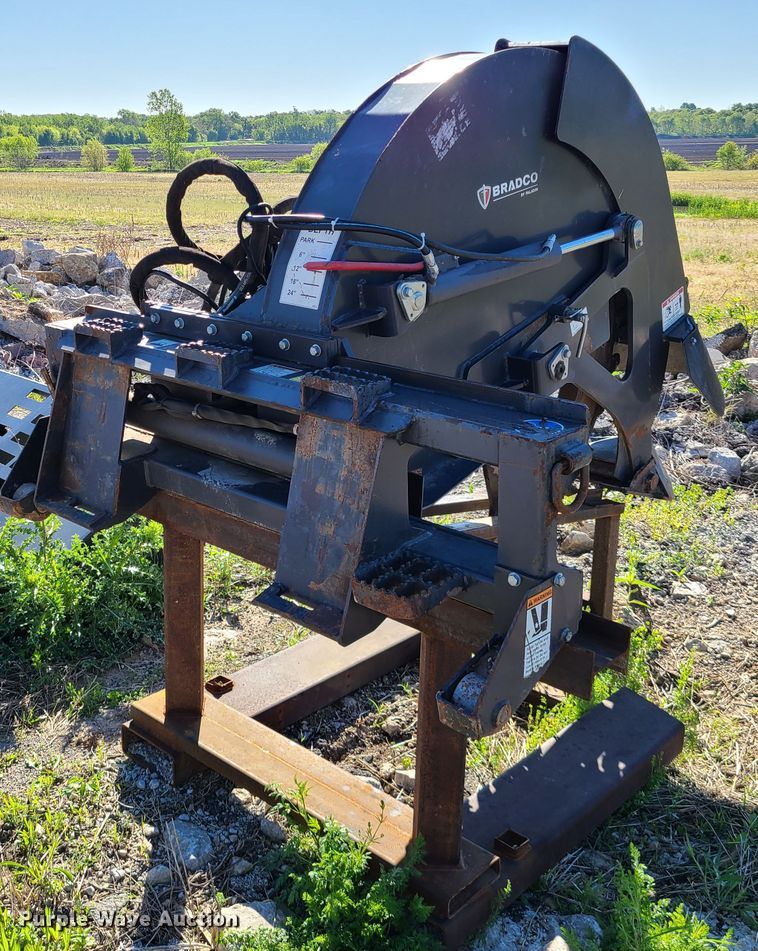 image for item DN5622 2014 Bradco X skid steer rock saw