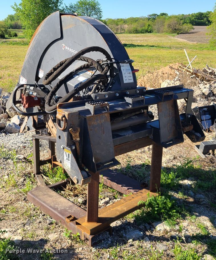 image for item DN5622 2014 Bradco X skid steer rock saw