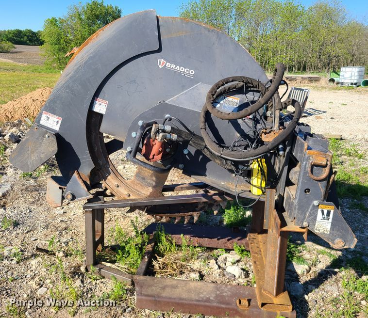 image for item DN5622 2014 Bradco X skid steer rock saw