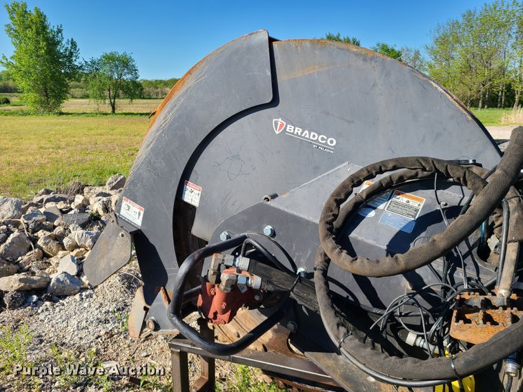 image for item DN5622 2014 Bradco X skid steer rock saw