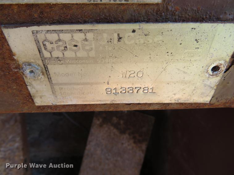 image for item DN5853 1979 Case W20  wheel loader