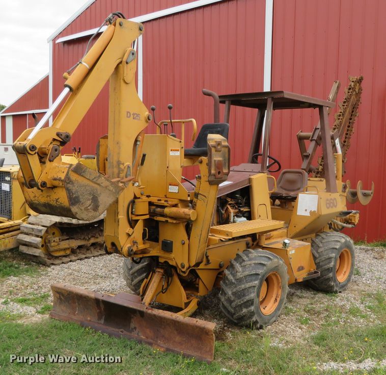 image for item DN5859 1995 Case 660  trencher