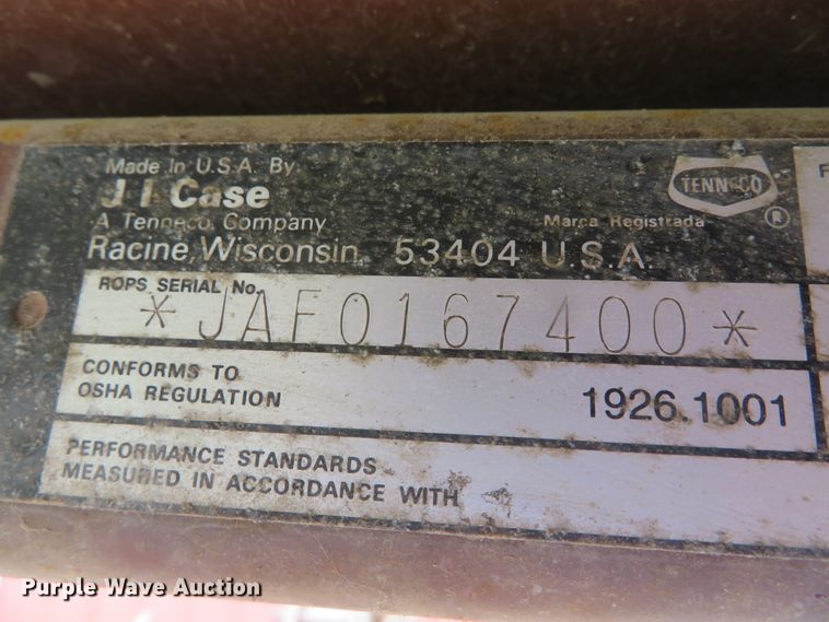 image for item DN5859 1995 Case 660  trencher