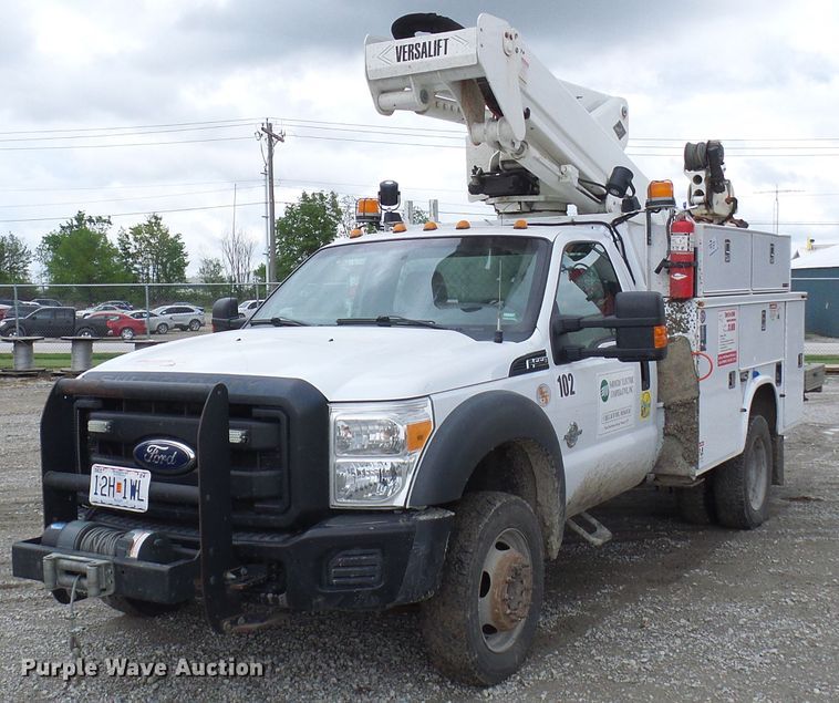 image for item DN6763 2011 Ford F550  bucket truck
