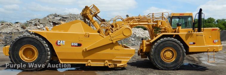 image for item ES9686 Caterpillar 615C Series II  elevating scraper