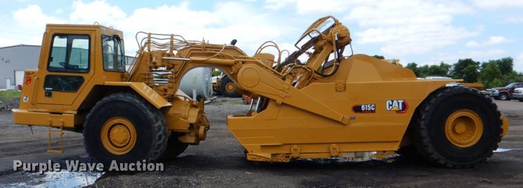 image for item ES9686 Caterpillar 615C Series II  elevating scraper
