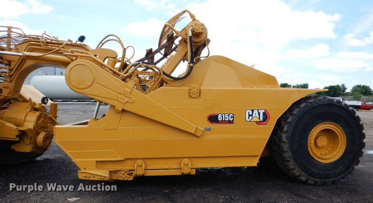 image for item ES9686 Caterpillar 615C Series II  elevating scraper