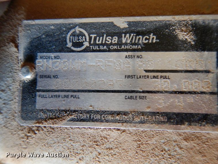 image for item EX9537 Tulsa Winch RN30WM-RF0A  winch