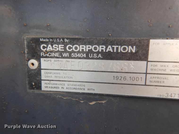 image for item FI9068 2000 Case 1840  skid steer loader