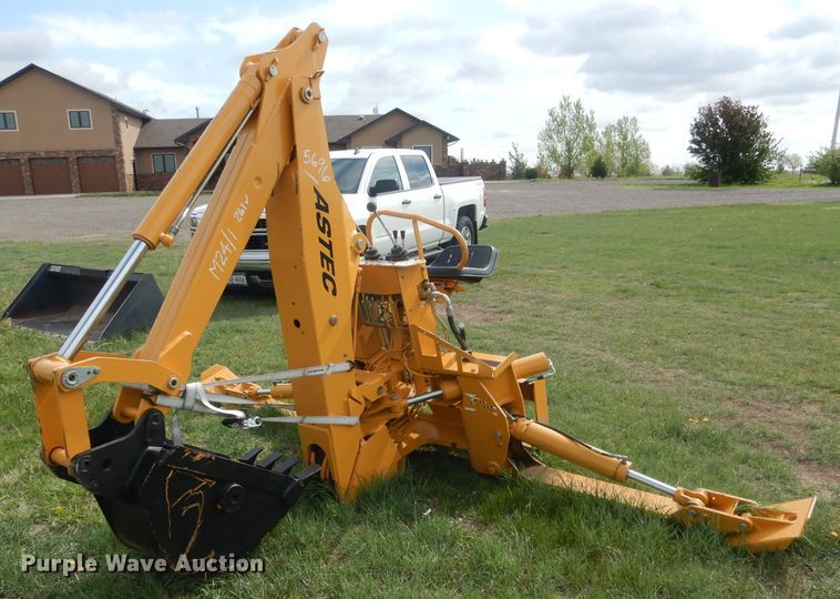 image for item FI9085 Astec 762  skid steer backhoe