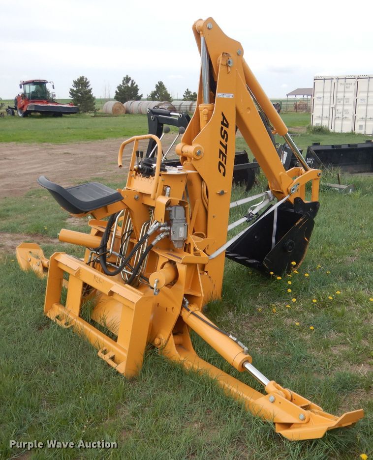 image for item FI9085 Astec 762  skid steer backhoe