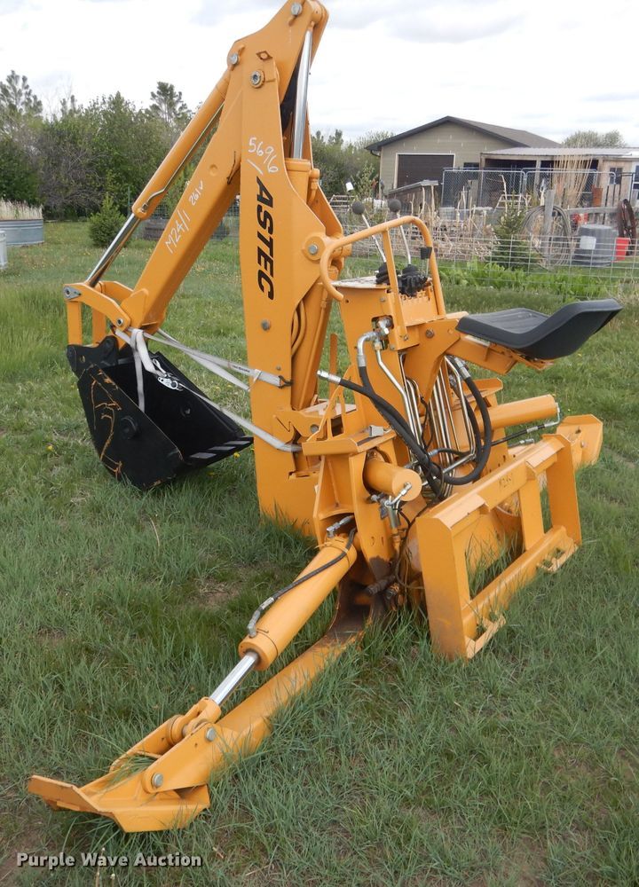 image for item FI9085 Astec 762  skid steer backhoe