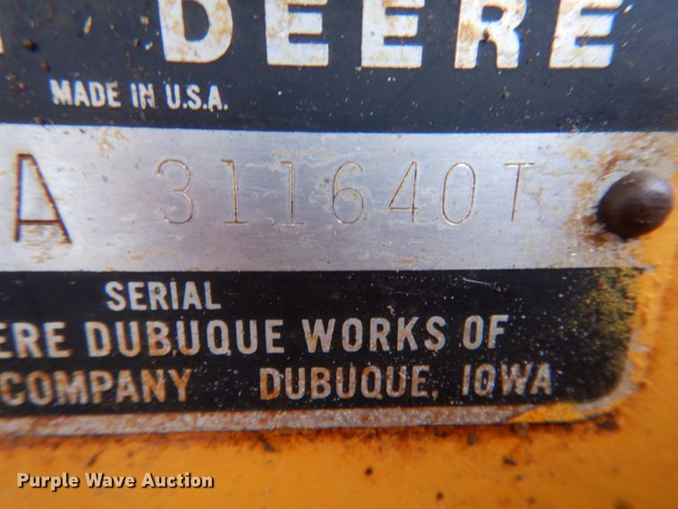 image for item FR9584 1979 John Deere JD444  wheel loader