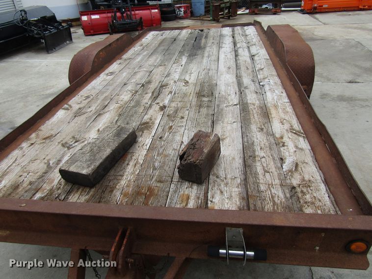 image for item GC9857 2005 Butler tilt deck equipment trailer