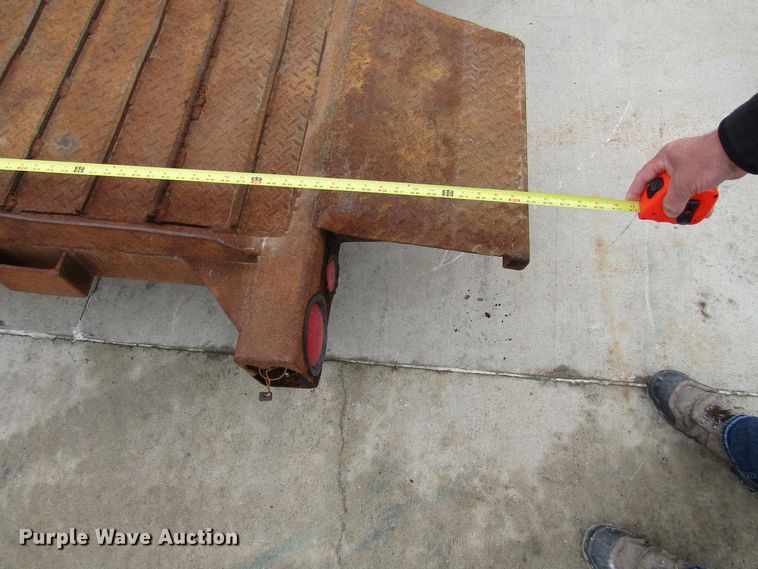 image for item GC9857 2005 Butler tilt deck equipment trailer