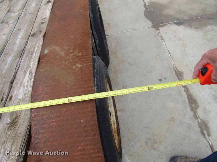 image for item GC9857 2005 Butler tilt deck equipment trailer