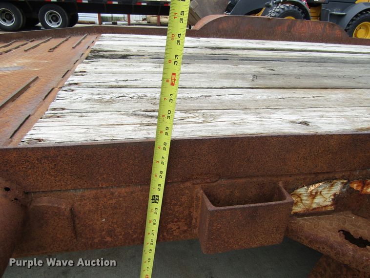 image for item GC9857 2005 Butler tilt deck equipment trailer