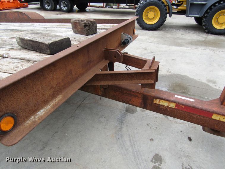 image for item GC9857 2005 Butler tilt deck equipment trailer