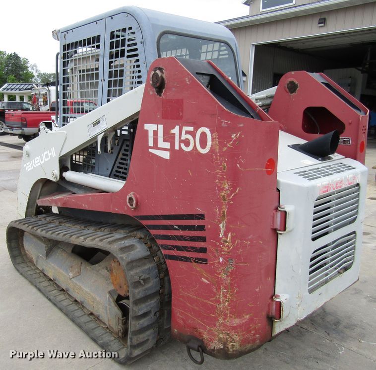 image for item GC9972 2005 Takeuchi TL150  tracked skid steer loader