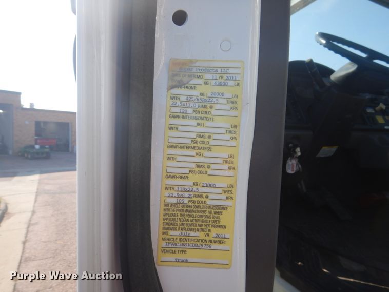 image for item HE9701 2012 Freightliner M2106  vacuum truck