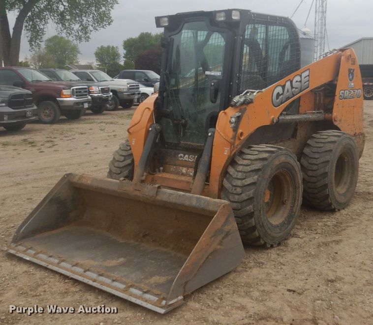 image for item HE9726 2016 Case SR270  skid steer loader