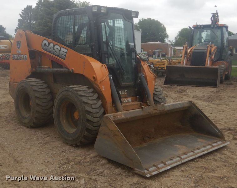image for item HE9726 2016 Case SR270  skid steer loader