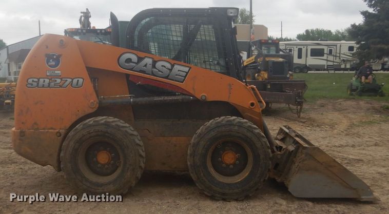 image for item HE9726 2016 Case SR270  skid steer loader