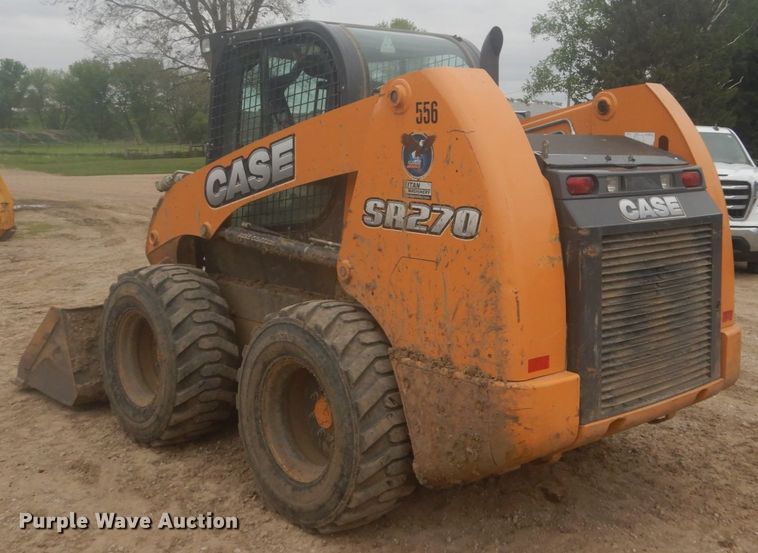 image for item HE9726 2016 Case SR270  skid steer loader
