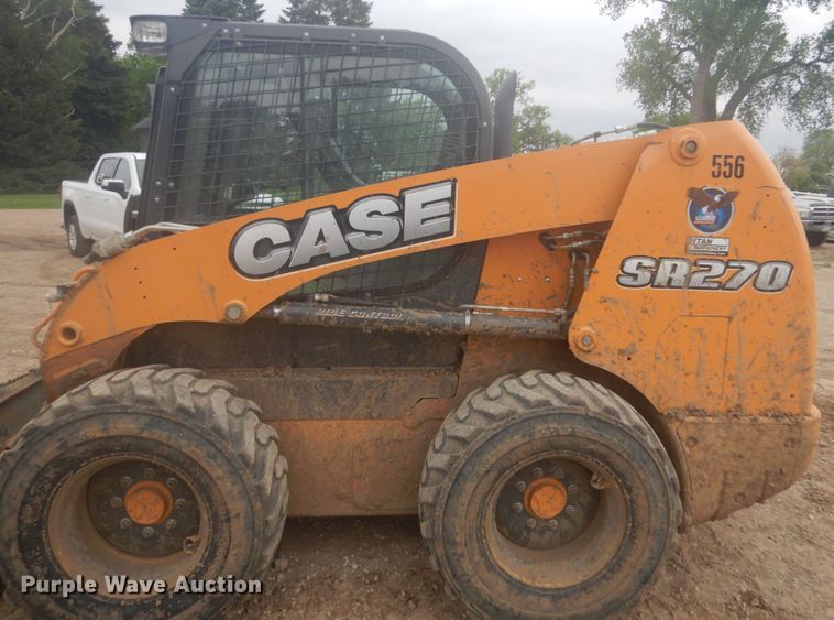 image for item HE9726 2016 Case SR270  skid steer loader