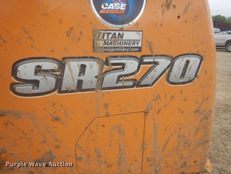 image for item HE9726 2016 Case SR270  skid steer loader