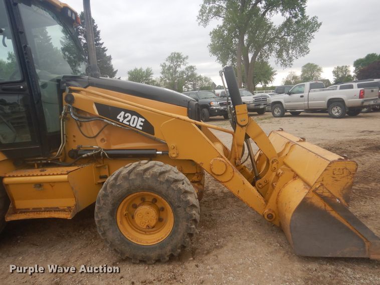 image for item HE9727 2008 Caterpillar 420E  backhoe