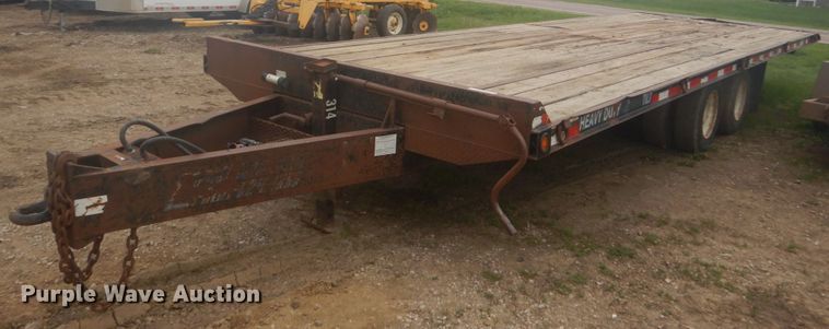 image for item HE9730 2000 Econoline DPM26TA  tilt deck equipment trailer