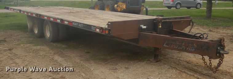 image for item HE9730 2000 Econoline DPM26TA  tilt deck equipment trailer