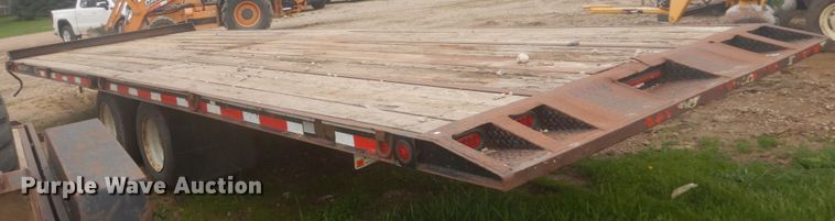 image for item HE9730 2000 Econoline DPM26TA  tilt deck equipment trailer