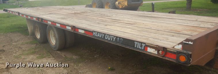 image for item HE9730 2000 Econoline DPM26TA  tilt deck equipment trailer