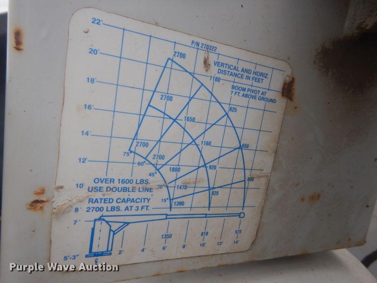 image for item HE9732 Auto Crane 2730 truck crane