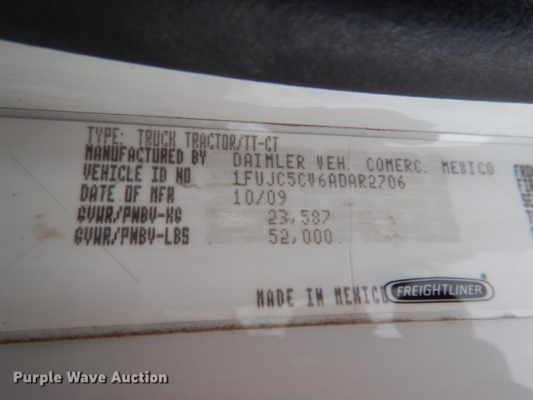 image for item HL9490 2010 Freightliner Business Class M2  dump truck