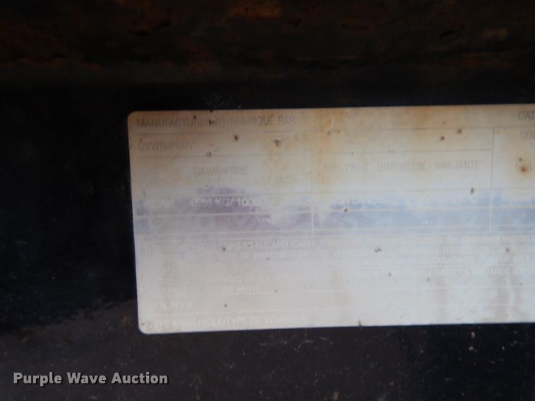 image for item HR9171 2001 Felling equipment trailer