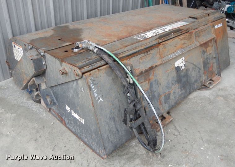 image for item HR9705 Bobcat 72 Sweeper 72"W skid steer sweeper