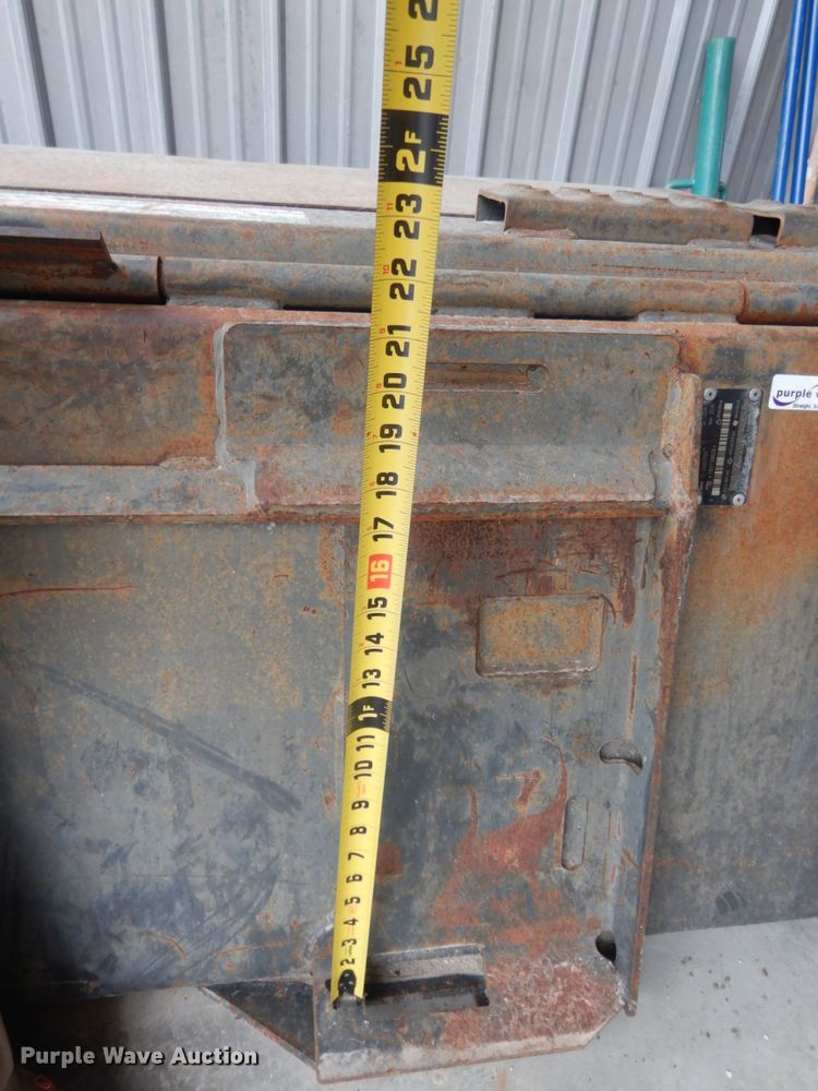 image for item HR9705 Bobcat 72 Sweeper 72"W skid steer sweeper